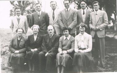 Photograph - LA TROBE UNIVERSITY BENDIGO COLLECTION: BENDIGO TEACHERS' COLLEGE STAFF