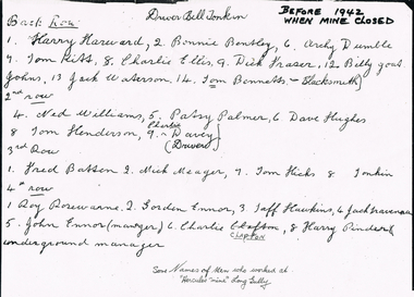Document - LONG GULLY HISTORY GROUP COLLECTION: HERCULES MINE LONG GULLY