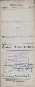 Document - H.A. & S.R. WILKINSON COLLECTION: CONDITION OF SALE