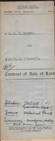 Document - H.A. & S.R. WILKINSON COLLECTION: CONDITION OF SALE