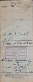 Document - H.A. & S.R. WILKINSON COLLECTION: CONDITION OF SALE