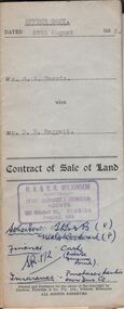 Document - H.A. & S.R. WILKINSON COLLECTION: CONDITION OF SALE