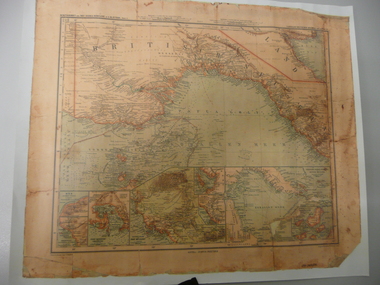 Map - STRAUCH COLLECTION: MAP BRITISCH PAPUA