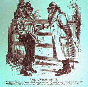 Slide - DIGGERS & MINING. LIFE OF THE SELECTORS, c1872