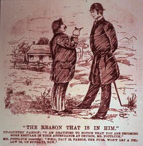 Slide - DIGGERS & MINING. LIFE OF THE SELECTORS, c1885