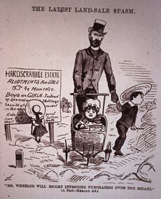 Slide - DIGGERS & MINING. LIFE OF THE SELECTORS, c1884