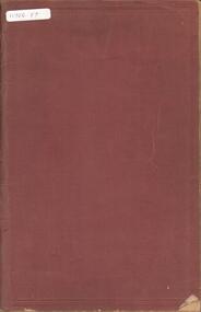 Book - H.A. & S.R. WILKINSON COLLECTION: RENT REGISTER
