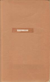 Book - H.A. & S.R. WILKINSON COLLECTION: BUSINESS JOURNAL