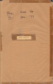 Book - H.A & S.R. WILKINSON COLLECTION: SALES REGISTER