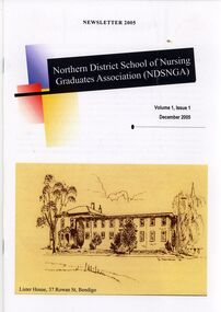 Book - STRAUCH COLLECTION: NORTHERN DISTRICT SCHOOL OF NURSING NEWSLETTER