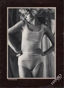 Magazine - HANRO COLLECTION: HANRO ADVERTISING BROCHURE FOR UNDERGARMENTS, 1977