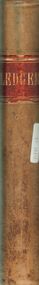 Book - H.A & S.R. WILKINSON COLLECTION: LEDGER BOOK