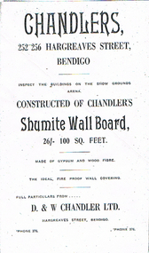 Document - LONG GULLY HISTORY GROUP COLLECTION: COLLECTION OF ADVERTISEMENTS