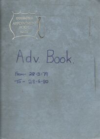 Book - H.A. & S.R. WILKINSON COLLECTION: ADVERTISMENT BOOK