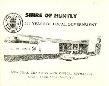 Book - STRAUCH COLLECTION: SHIRE OF HUNTLY