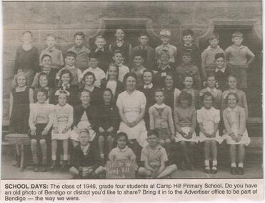 Newspaper - JENNY FOLEY COLLECTION: SCHOOL DAYS