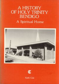 Book - STRAUCH COLLECTION: A HISTORY OF HOLY TRINITY BENDIGO
