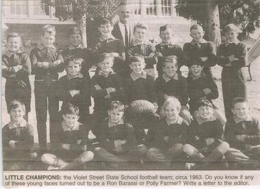 Newspaper - JENNY FOLEY COLLECTION: LITTLE CHAMPIONS