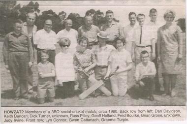 Newspaper - JENNY FOLEY COLLECTION: HOWZAT?
