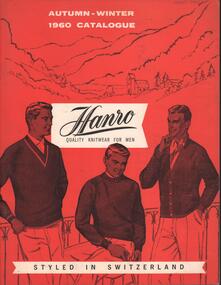 Magazine - HANRO COLLECTION: HANRO AUTUMN-WINTER 1960 CATALOGUE, 1960