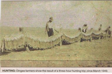 Newspaper - JENNY FOLEY COLLECTION: HUNTING