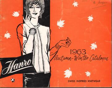 Magazine - HANRO COLLECTION: HANRO AUTUMN-WINTER CATALOGUE 1963, 1963