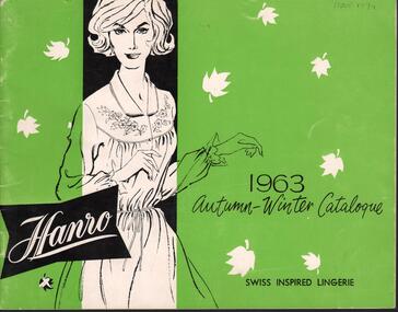 Magazine - HANRO COLLECTION: HANRO AUTUMN-WINTER CATALOGUE 1963, 1963