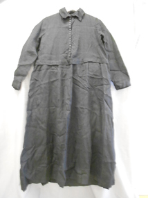 Clothing - ANDREW - MONSANT COLLECTION: BLACK LINEN-LIKE DRESS, Black Dress