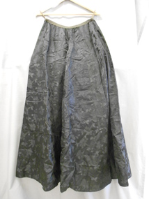 Clothing - ANDREW - MONSANT COLLECTION: BLACK JACQUARD SKIRT, 1940-50's