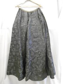 Clothing - ANDREW - MONSANT COLLECTION: BLACK JACQUARD SKIRT, Black Jacquard Skirt, 1940-50's