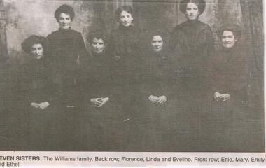Newspaper - JENNY FOLEY COLLECTION: SEVEN SISTERS