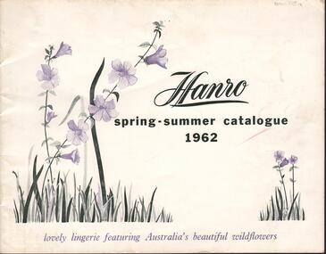 Magazine - HANRO COLLECTION: HANRO SPRING-SUMMER CATALOGUE 1962, 1962