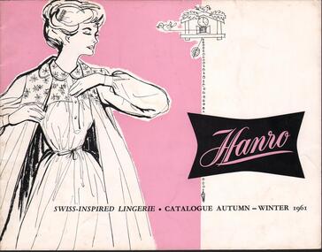 Magazine - HANRO COLLECTION: HANRO AUTUMN WINTER CATALOGUE 1961, 1961