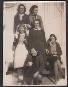 Photograph - HANRO COLLECTION: PHOTOGRAPH OF A GROUP OF PEOPLE
