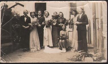 Photograph - HANRO COLLECTION: PHOTOGRAPH OF GROUP OF LADIES AT KITCHEN TEA, 16/09/39