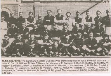 Newspaper - JENNY FOLEY COLLECTION: FLAG BEARERS