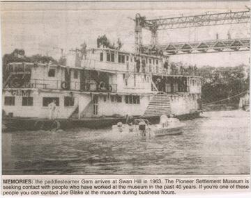Newspaper - JENNY FOLEY COLLECTION: MEMORIES