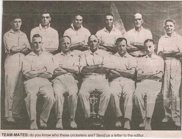Newspaper - JENNY FOLEY COLLECTION: TEAM MATES