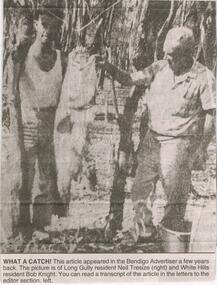 Newspaper - JENNY FOLEY COLLECTION: WHAT A CATCH