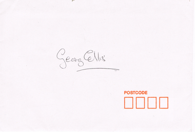Document - LONG GULLY HISTORY GROUP COLLECTION: ENVELOPE
