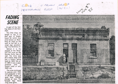 Newspaper - LONG GULLY HISTORY GROUP COLLECTION: E BRYANT - GROCER