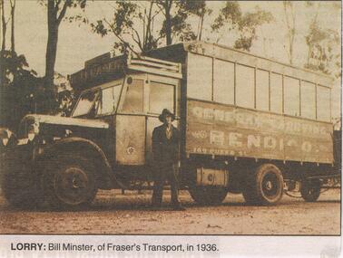 Newspaper - JENNY FOLEY COLLECTION: LORRY