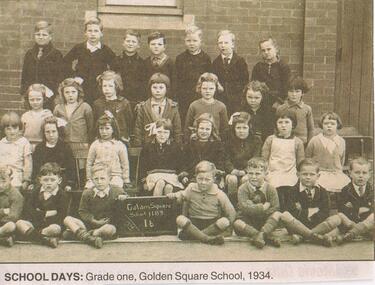 Newspaper - JENNY FOLEY COLLECTION: SCHOOL DAYS