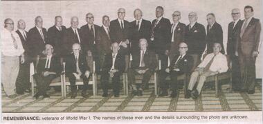 Newspaper - JENNY FOLEY COLLECTION: REMENBRANCE