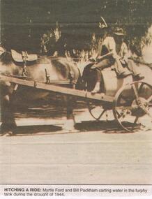 Newspaper - JENNY FOLEY COLLECTION: HITCHING A RIDE