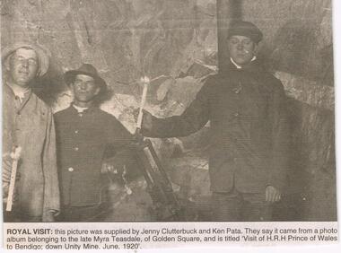 Newspaper - JENNY FOLEY COLLECTION: ROYAL VISIT