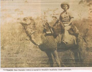 Newspaper - JENNY FOLEY COLLECTION: OUTBACK