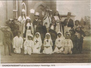 Newspaper - JENNY FOLEY COLLECTION: CHURCH PAGEANT
