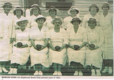 Newspaper - JENNY FOLEY COLLECTION: BOWLED OVER