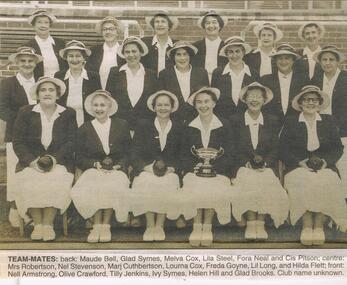 Newspaper - JENNY FOLEY COLLECTION: TEAM MATES